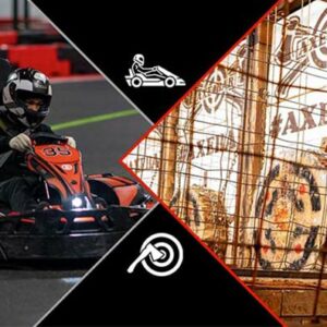 Karting and axe throwing in Lincoln, Rhode Island