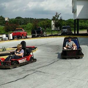 Track side go karts