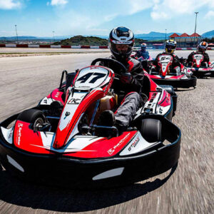 gas-fueled karts