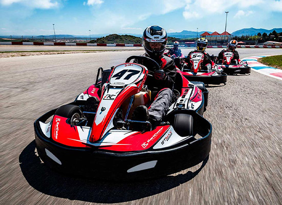 gas-fueled karts