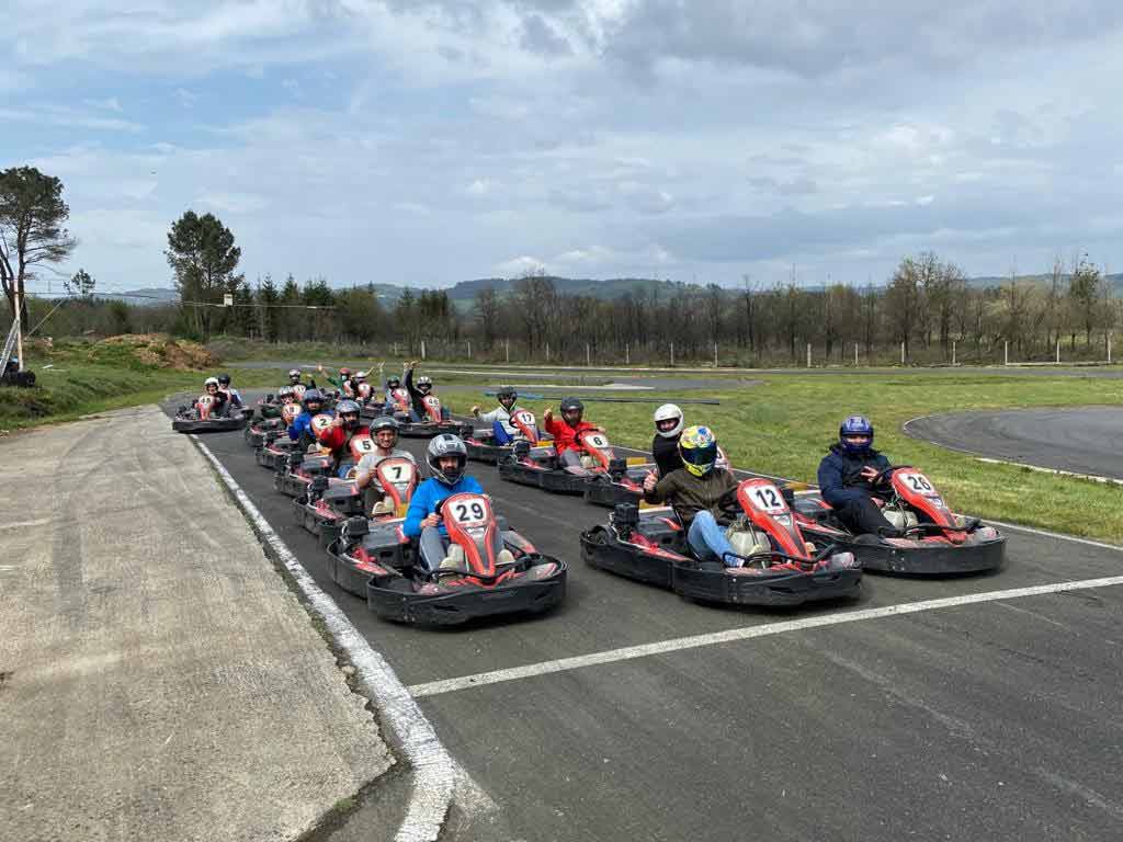 The best karting excuses to use: I started at the back