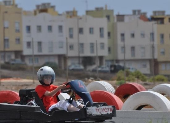 Junior karting at Gran Karting Fuerteventura