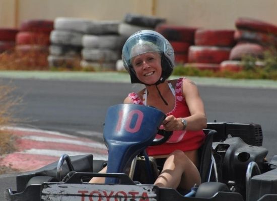 Senior karting in Fuerteventura