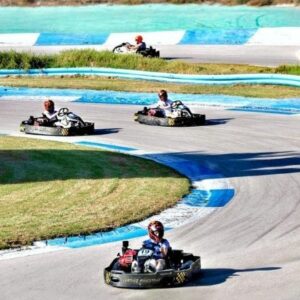 A heat karting at Karting Finestrat