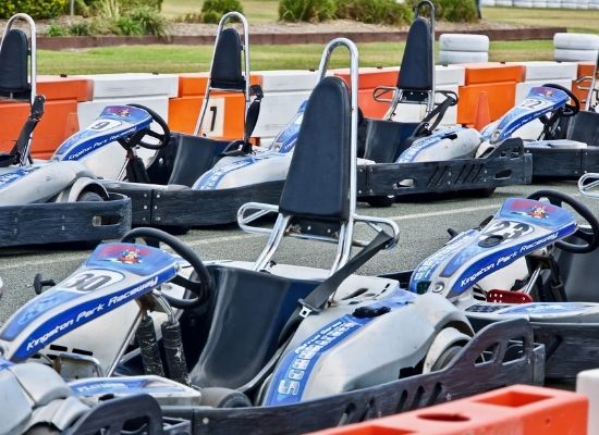 how long should you be for karting